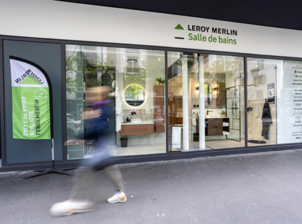 Concept de boutique Leroy Merlin.