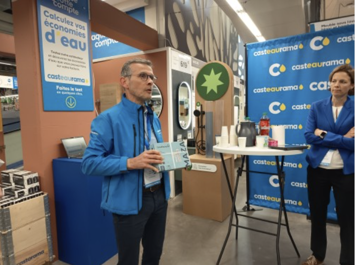 Castorama, magasin de Paris-Grenelle - Campagne Casteaurama.