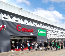 entrée salon Gedimat 2022 à Bordeaux