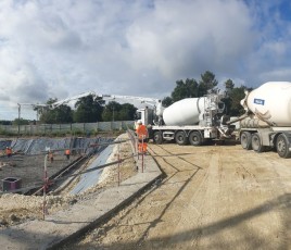 AUDOIN & FILS BETON - Chantier Centre Aquatique de St-André-de-Cubzac - Sept. 2021