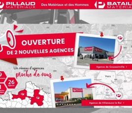 Groupe Pillaud - HP du site web