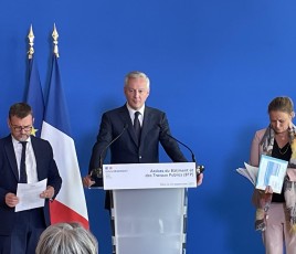 Olivier Klein, Bruno Le Maire et Olivia Grégoire