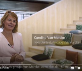 Caroline Van Marcke, PDG du groupe Van Marcke.