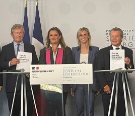 CGF - Signature de la Charte de sobriété énergétique.