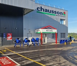 Chausson Matériaux, agence de Pacé (35).