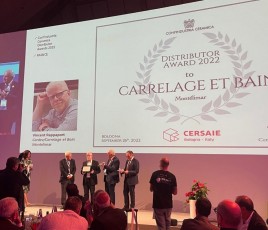 Carrelage & Bain, Award Cersaie 2022.
