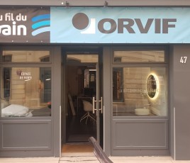 Orvif - Showroom "Au Fil du Bain" à Paris, 6e arrondissement.