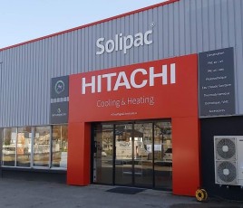 Comptoir Solipac Hitachi à Chassieu (69).