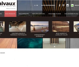 Groupe Malvaux, home page web.