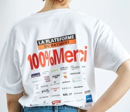 La Plateforme du Bâtiment - T-shirt 100% Merci.