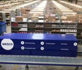 Hub logistique de Wasco aux Pays-Bas.