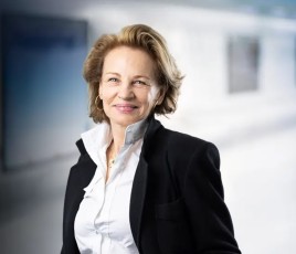 Agnès Touraine, présidente du conseil d'administration du groupe Rexel.