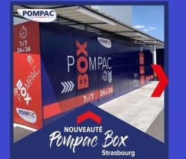 La Pompac Box de Strasbourg (Bas-Rhin).