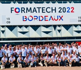 Au Forum du Bâtiment à la convention Formatech 2022.