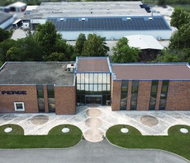 Perge chauffage usine