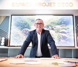 Christophe Mézière, directeur du pôle Décoration de VM Matériaux.