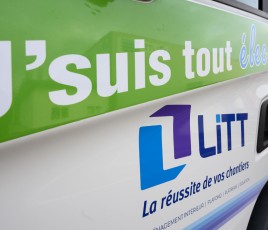 LiTT et flotte de camions électriques.
