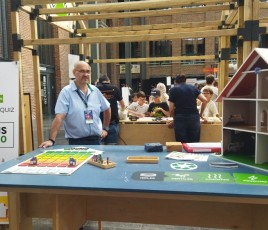 Atelier de formation "Capital Faire" dans la GSB Leroy Merlin de Villeneuve-d'Ascq (Nord).