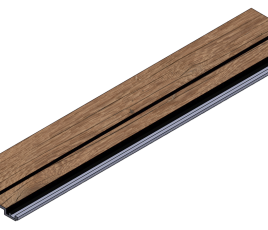 Océwood lame composite PVC recyclé aspect bois