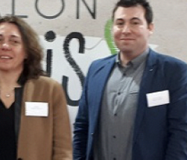 Stéphanie Wacker-Gabriel (présidente) et Benoit Venessy (délégué général)