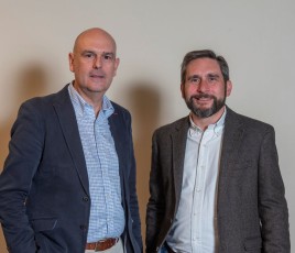 Gilles Nourry (à gauche) et François-Xavier Guilloux, directeur général et président de MatPlus