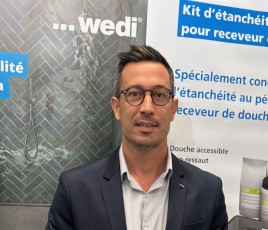 Arthur Abad directeur commercial Wedi France