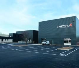 Siège social de l'entreprise Chatard, près de Roanne (Loire) - Fabricant d'EPI.