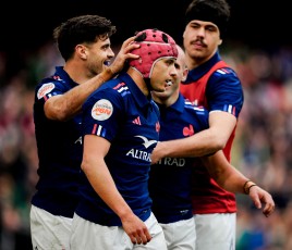 L'équipe du XV de France, rugby masculin.