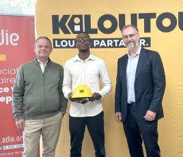 Kiloutou et le partenariat avec l'association ADIE.