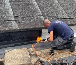 Chantier étanchéité