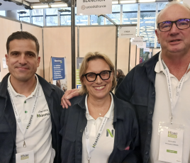 Christophe Genson (président), Laëtitia Aussenac (vice-présidente) et Christophe Chausson (directeur opérationnel)
