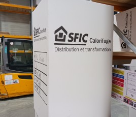 SFIC Calorifugeage - Agence de Coëron, près de Nantes (44).