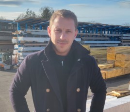 Constantin Vannier, DG de PHV Bois et associé Nebopan.