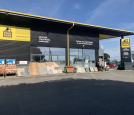 Agence Aperçu de l’agence Lilian Négoce à Givrand, en Vendée, rachetée en décembre 2025 par Matériaux Bouteau.