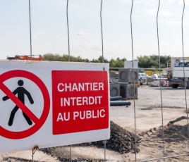 Chantier interdit au public