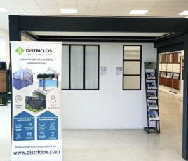 Corner Districlos dans le magasin Néo10.com d'Avrainville (Essonne).
