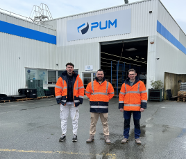 L'équipe de l'agence PUM à Libourne (Gironde) - SGDB France / Saint-Gobain