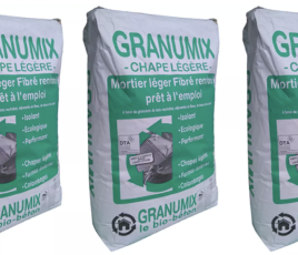 Rector Lesage, nouvelle chape Granumix.