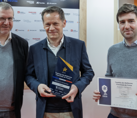 Remise du Trophée de la meilleure franchise 2026.