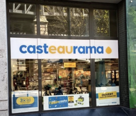 Façade du magasin Castorama, à Paris (quartier Grenelle).