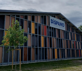 Nouvelle agence Dispano implantée au Haillon, banlieue nord-ouest de Bordeaux (Gironde).