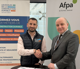 Signature d'un partenariat national entre SGDB France et l'AFPA.