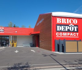 Brico Dépôt, format Compact à Saint-Dié-des-Vosges (Vosges).