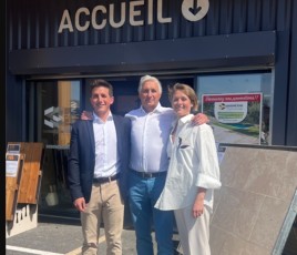 Jean-Paul, Laura et Vincent Sarreméjean