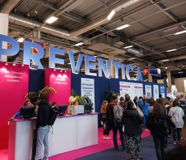 Entrée du salon Préventica Paris, juin 2025.
