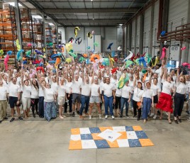 Groupe HBF, siite Mazères (Ariège) pour les 30 ans de l'entreprise occitane.