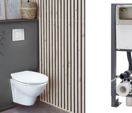 Wirquin bâti-support toilettes WC Chrono+
