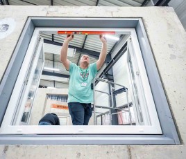 Challenge Meilleur Poseur organisé par Oknoplast en partenariat avec le CSTB.