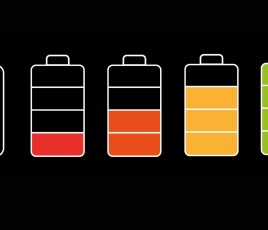 visuel électricité batterie chargement