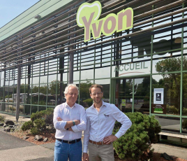Groupe Yvon, Jean-François Yvon (président) et Adrien Yvon (DG)